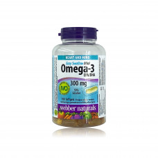 Webber Naturals Omega 3 300mg Mini  Webber Naturals Omega 3 300mg Mini