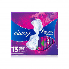 Always Diamond Ultra Thin Large with Wings  Always Diamond Ultra Thin Large with Wings