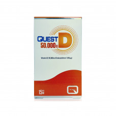 Quest D-50000IU Tablets, 15 Tablets Quest D-50000IU Tablets, 15 Tablets