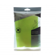 Exfoliating Bath Towel Green Stretch Exfoliating Bath Towel Green Stretch