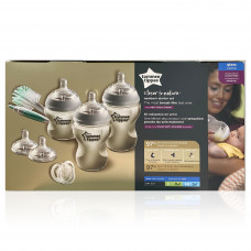 Tommee Tippee CTN Glass Bottle Kit-Clear Tommee Tippee CTN Glass Bottle Kit-Clear