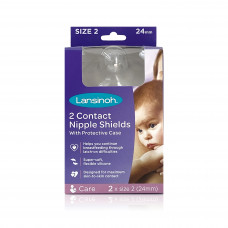 Lansinoh 2 Contact Nipple Shields 24mm  Lansinoh 2 Contact Nipple Shields 24mm