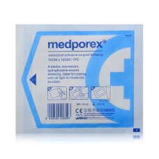 Medporex Waterproof Dressing 10x10cm Medporex Waterproof Dressing 10x10cm