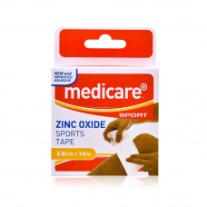 Medicare Zinc Oxide Tape 3.8Cx14m Medicare Zinc Oxide Tape 3.8Cx14m