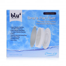 Blu Spare Part Set for Handheld Ionic Shower Filter, 1 Pack